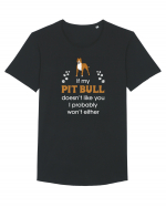 PIT BULL  Tricou mânecă scurtă guler larg Bărbat Skater