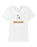 BULLDOG Tricou mânecă scurtă guler V Bărbat Presenter