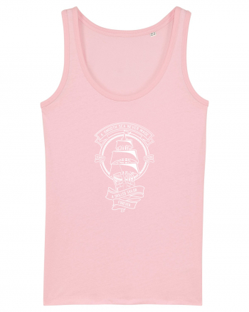 Skilled Sailor White Cotton Pink