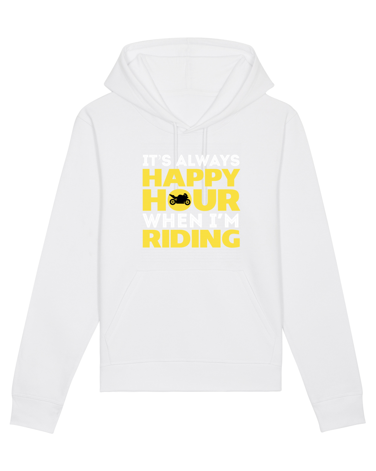 Hanorac Unisex Drummer White