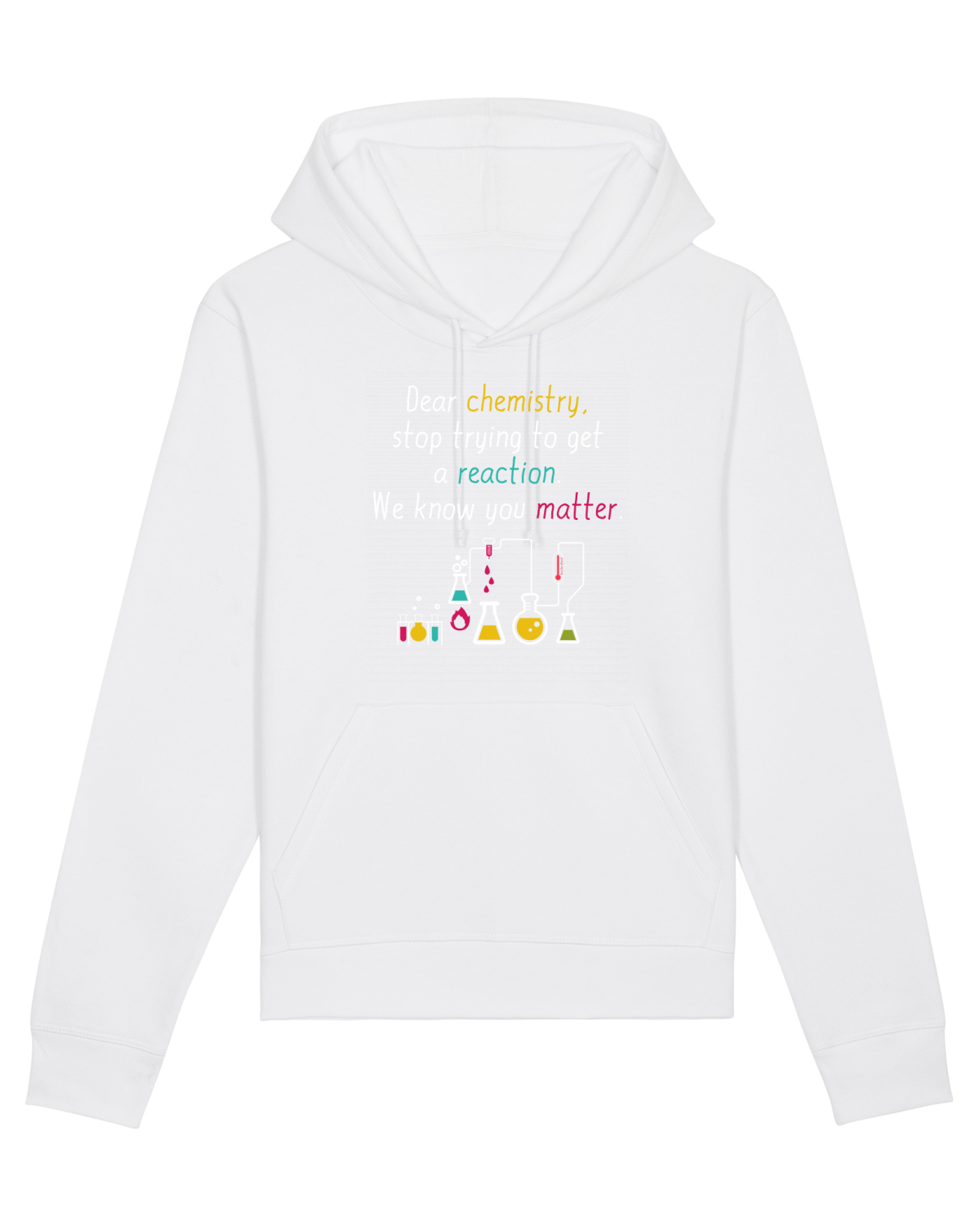Hanorac Unisex Drummer White