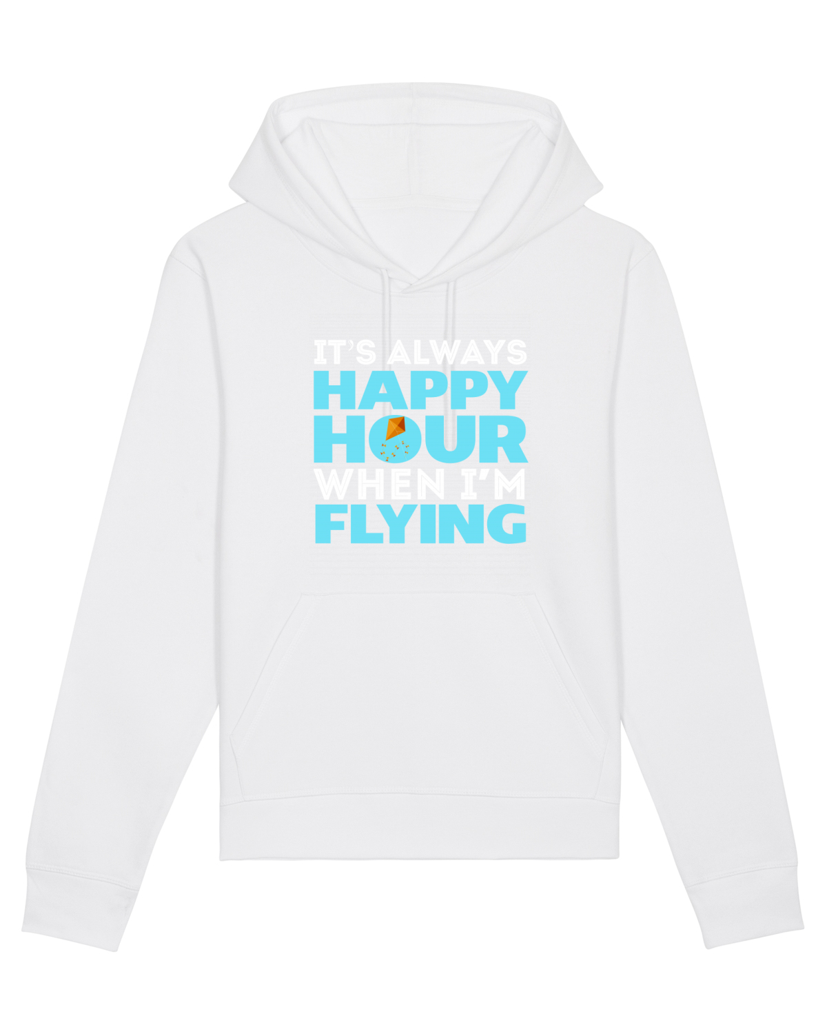Hanorac Unisex Drummer White