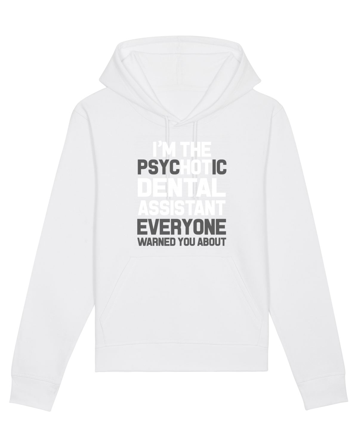 Hanorac Unisex Drummer White