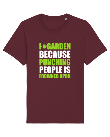 GARDENING Burgundy