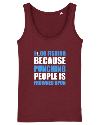 FISHING Burgundy