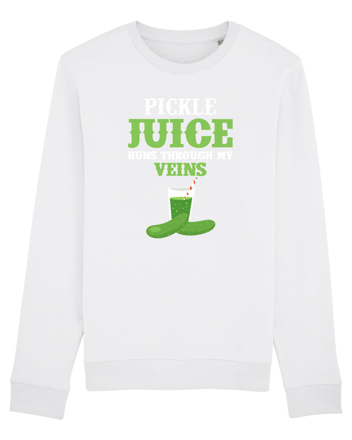 Bluză mânecă lungă Unisex Rise White