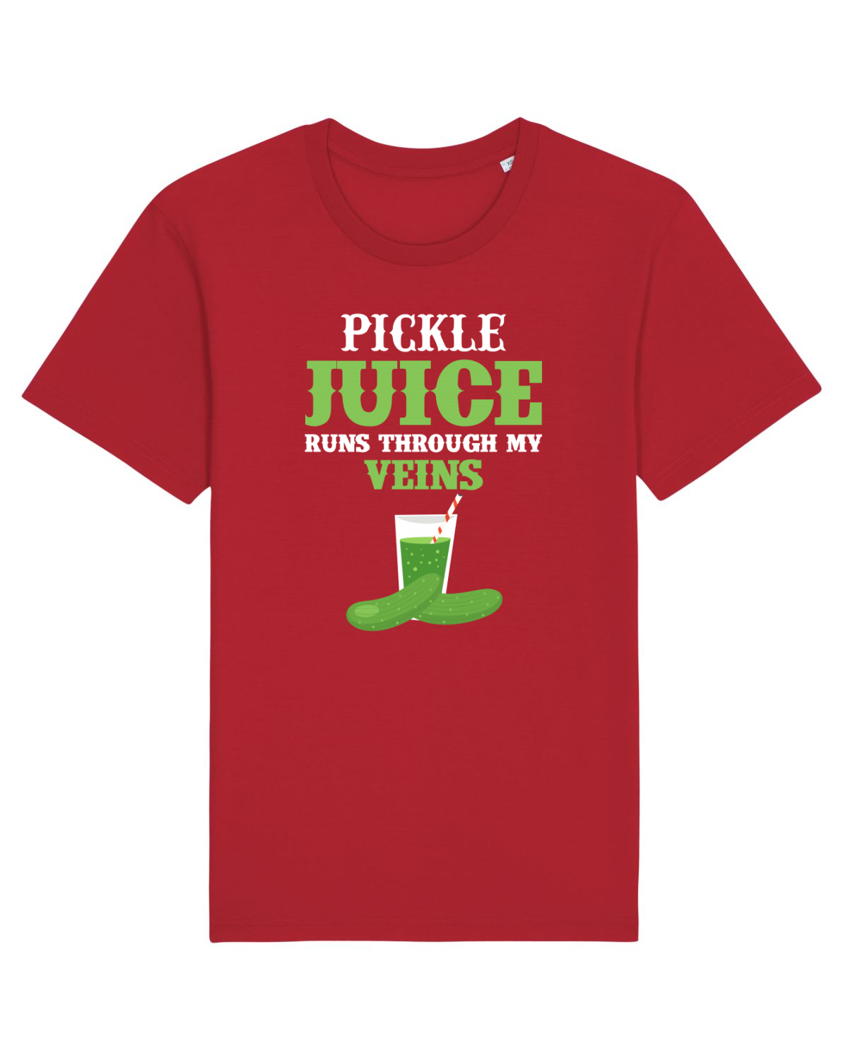 Tricou mânecă scurtă Unisex Rocker Red