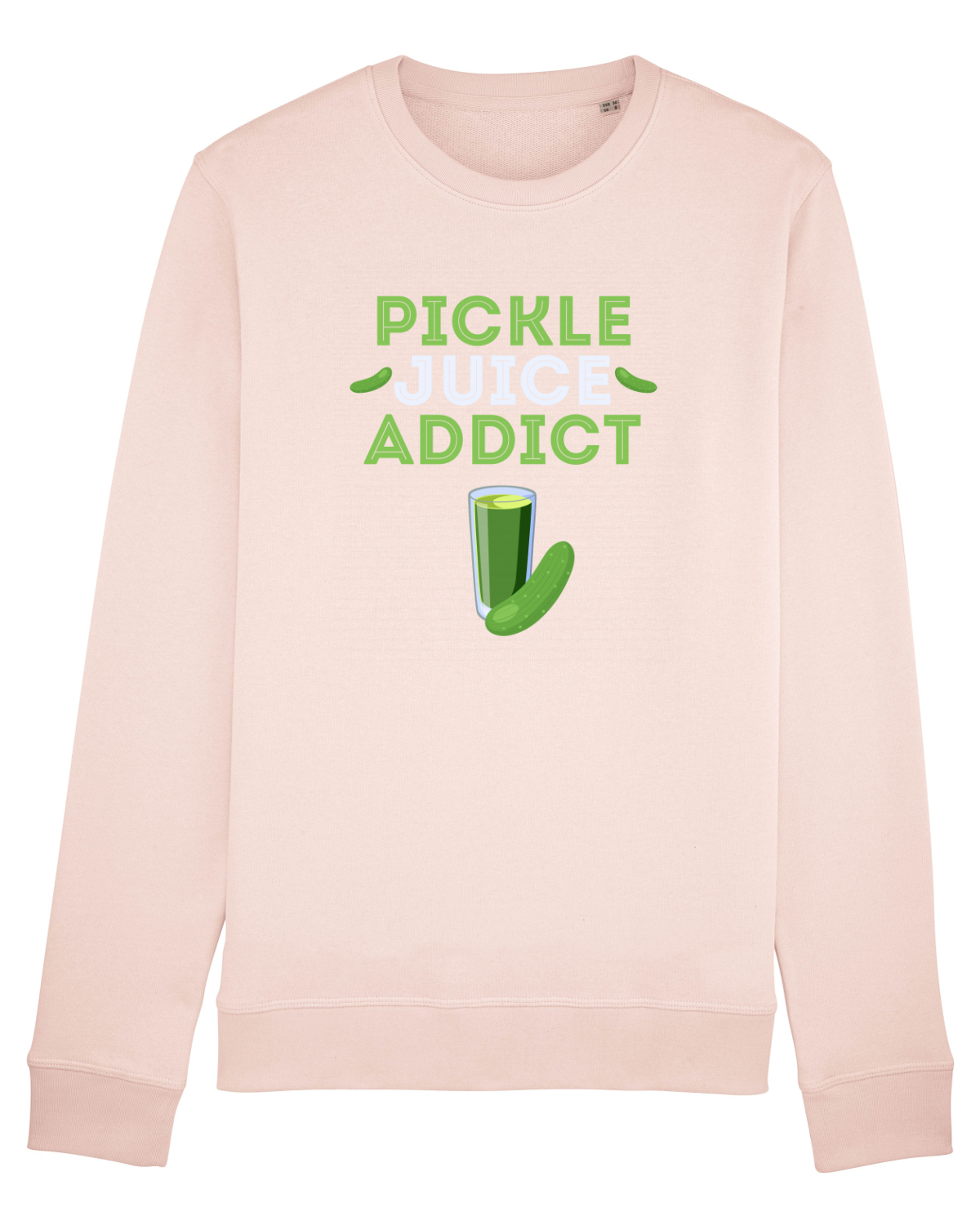 Bluză mânecă lungă Unisex Rise Candy Pink