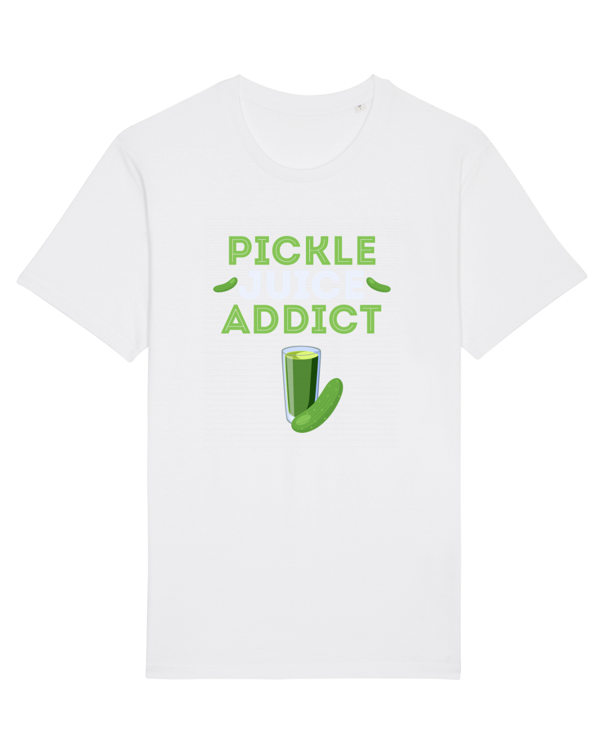 Tricou mânecă scurtă Unisex Rocker White