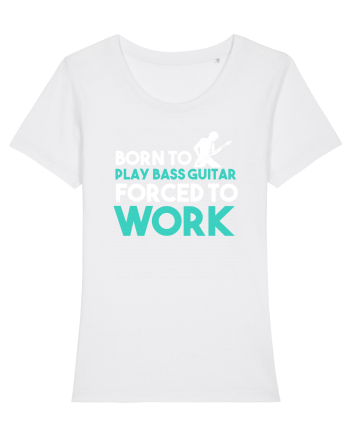 BASS GUITAR White