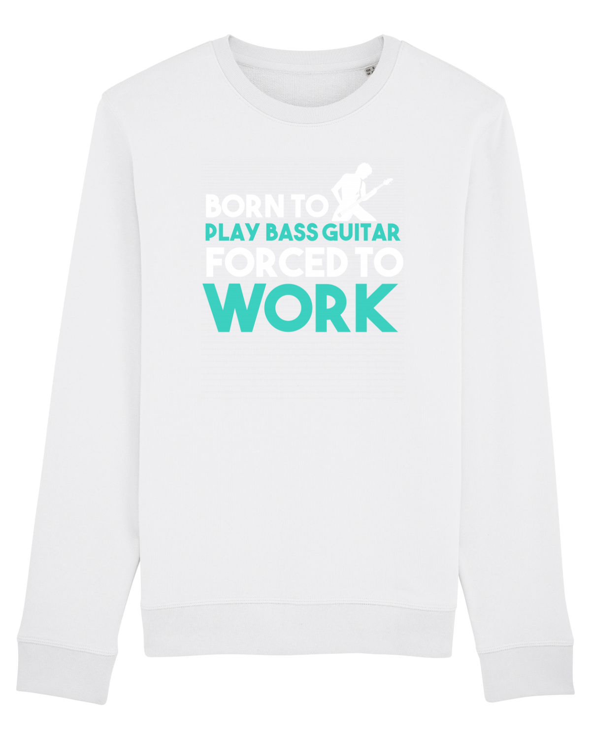 Bluză mânecă lungă Unisex Rise White