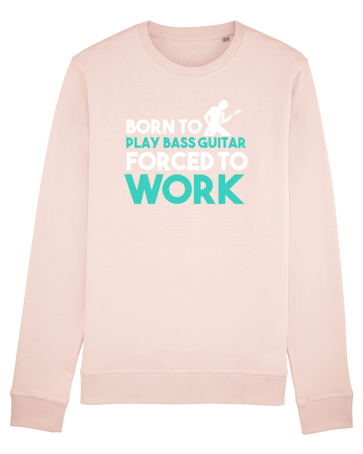 Bluză mânecă lungă Unisex Rise Candy Pink