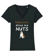 BULLDOG Tricou mânecă scurtă guler V Damă Evoker