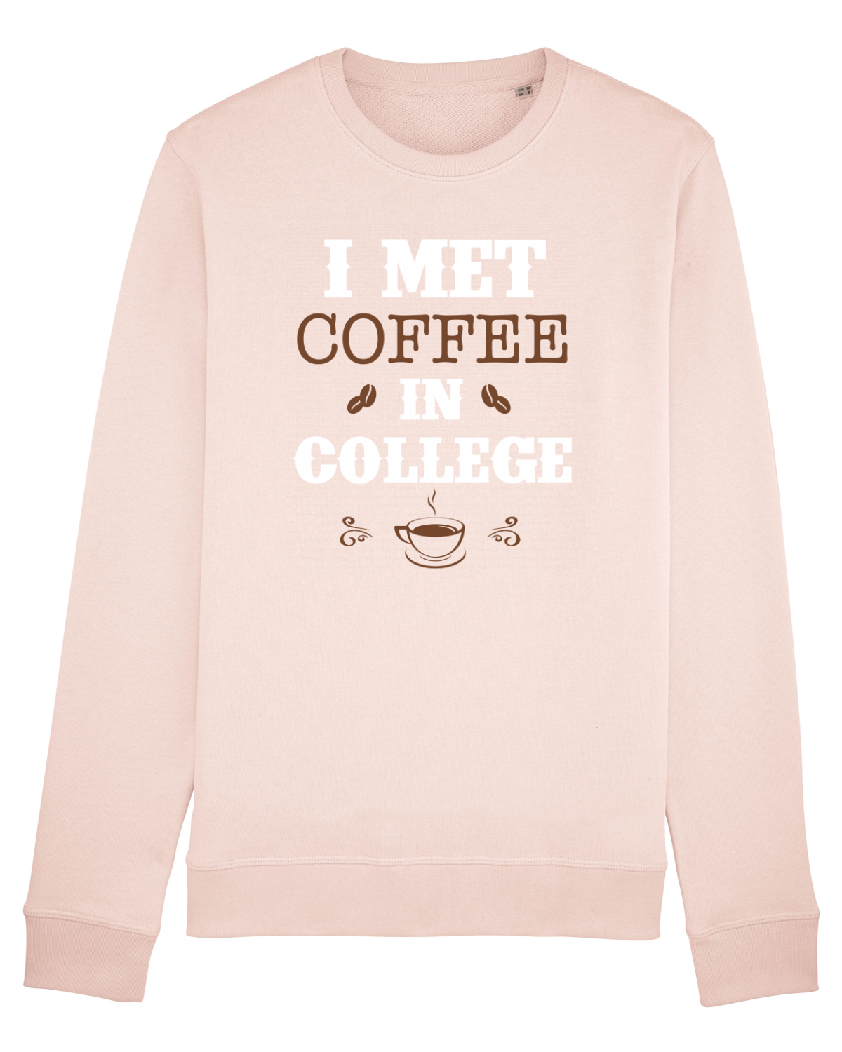 Bluză mânecă lungă Unisex Rise Candy Pink