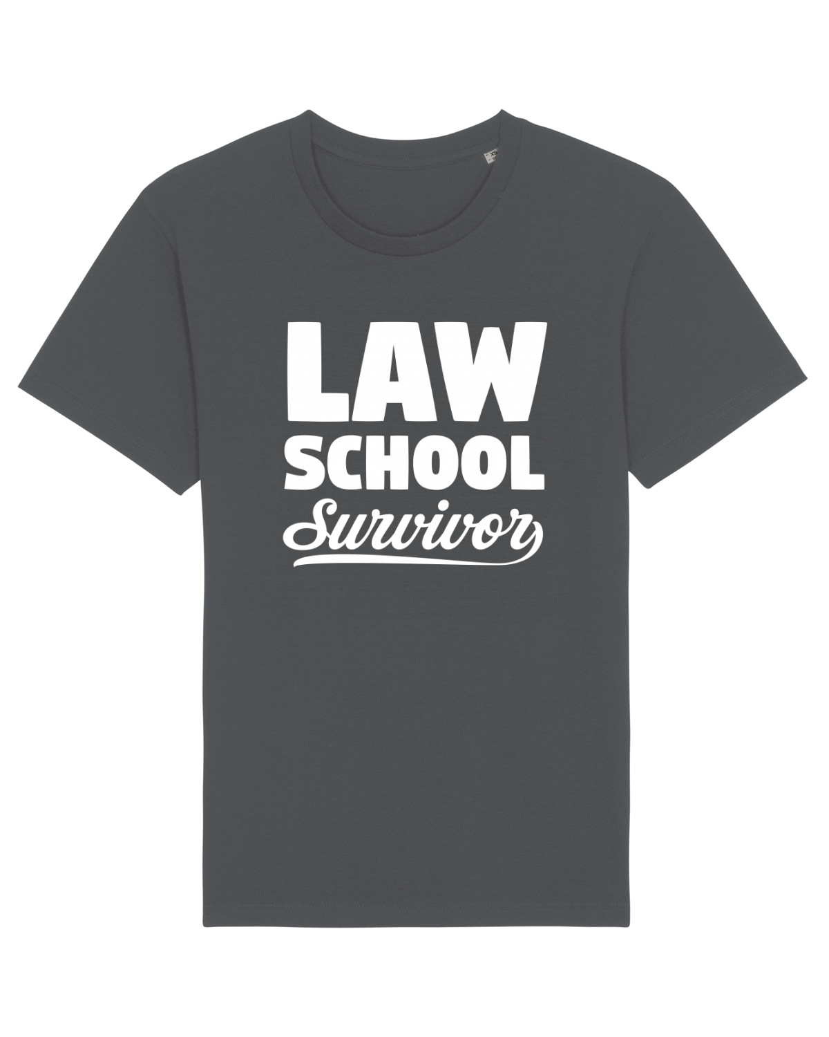 Tricou mânecă scurtă Unisex Rocker Anthracite