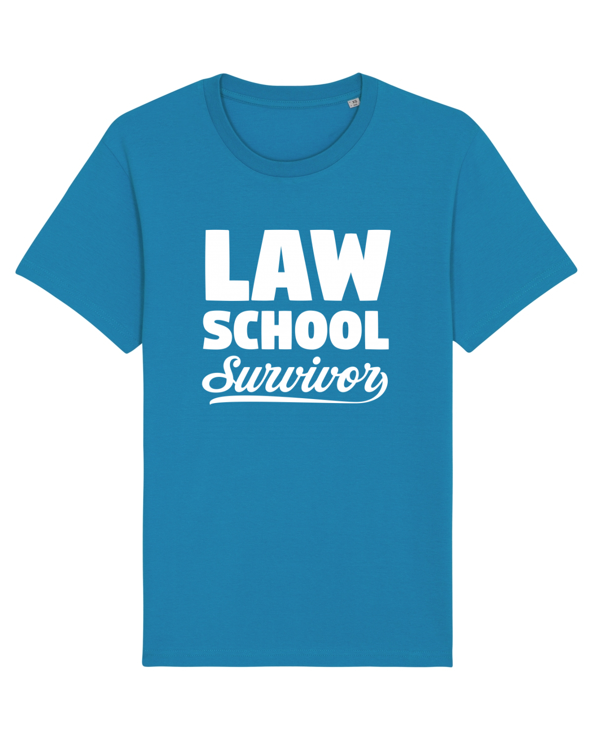 Tricou mânecă scurtă Unisex Rocker Azur
