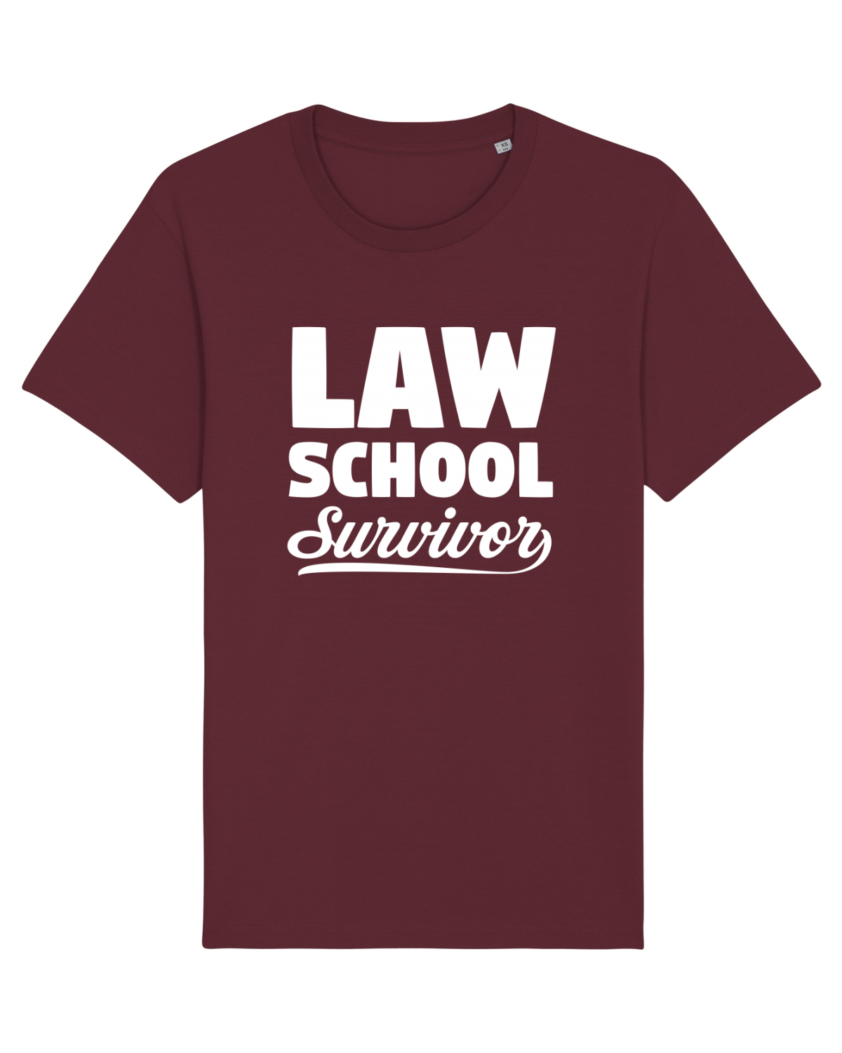 Tricou mânecă scurtă Unisex Rocker Burgundy