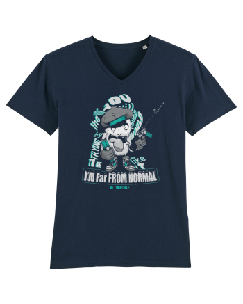 I'm Far From Normal Be Yourself French Navy
