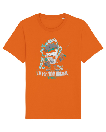 I'm Far From Normal Be Yourself Bright Orange