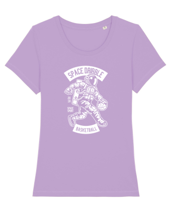 Space Basketball WHite Lavender Dawn