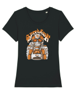 Orange Speed Racer Tricou mânecă scurtă guler larg fitted Damă Expresser