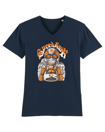 Orange Speed Racer French Navy