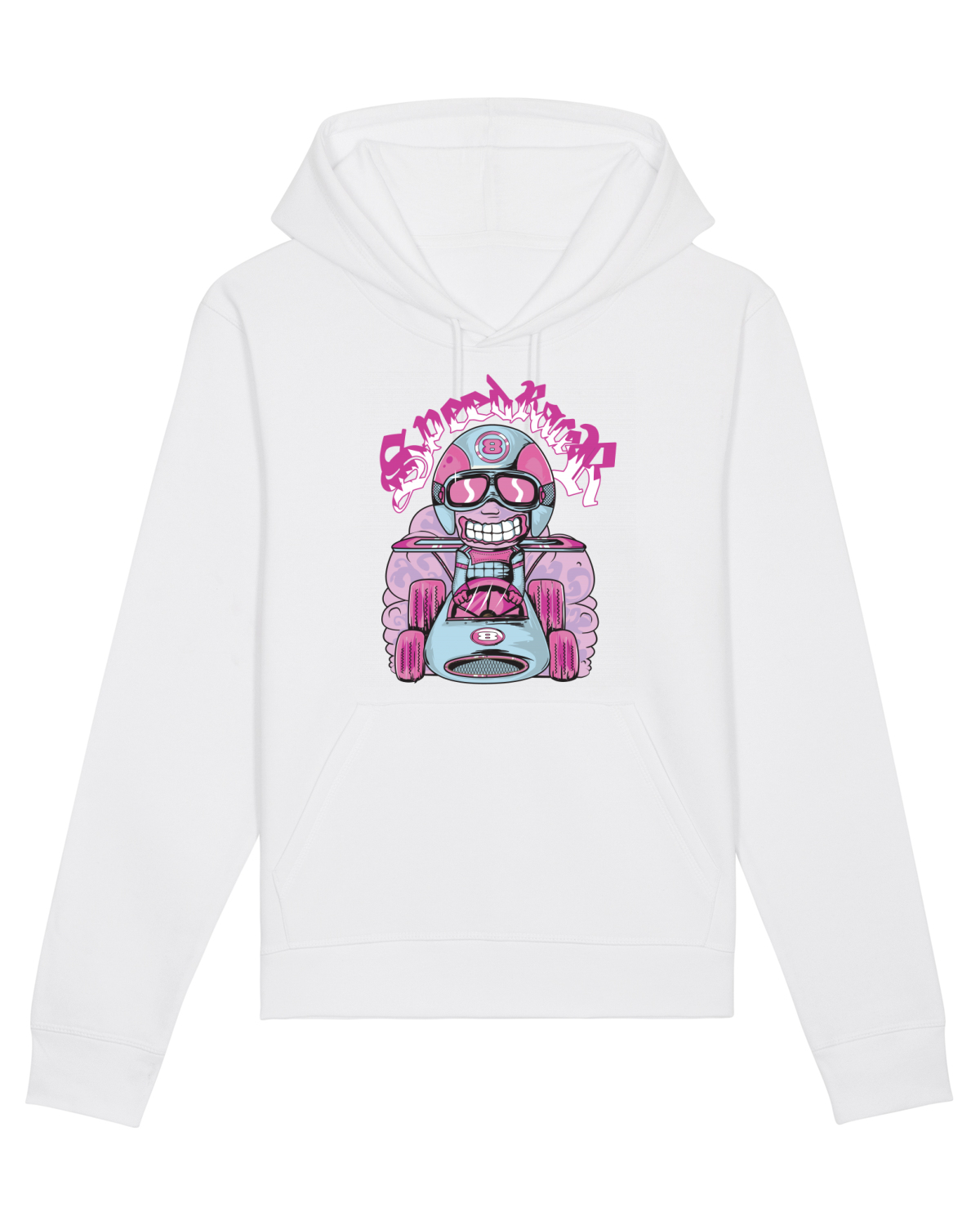 Hanorac Unisex Drummer White