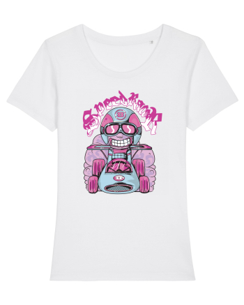 Pink Speed Racer White