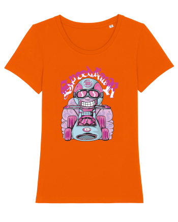 Pink Speed Racer Bright Orange