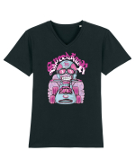 Pink Speed Racer Tricou mânecă scurtă guler V Bărbat Presenter
