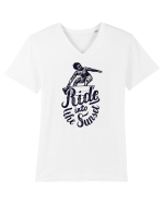 Ride Into The Sunset Tricou mânecă scurtă guler V Bărbat Presenter