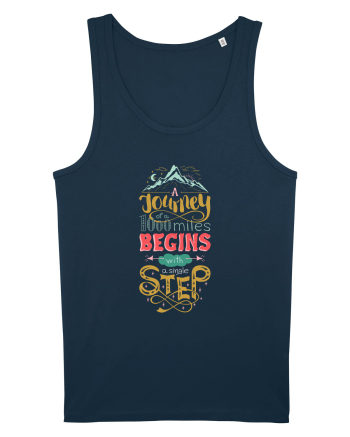 A Journey Of A 1000 Miles Begins With A Single Step Navy
