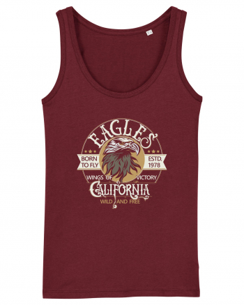 Born To Fly Eagle California Burgundy