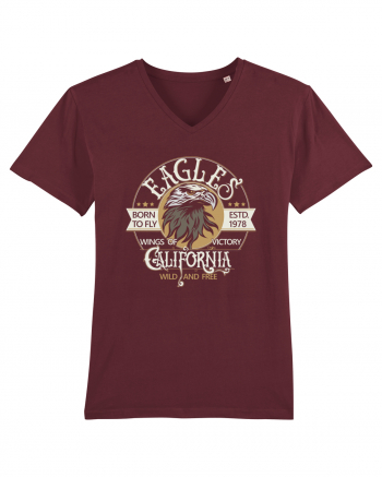 Born To Fly Eagle California Burgundy