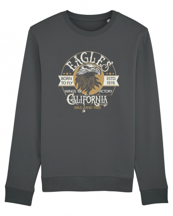 Born To Fly Eagle California Anthracite