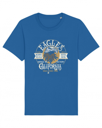 Born To Fly Eagle California Royal Blue