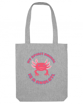 Kawaii Axolotl Heather Grey