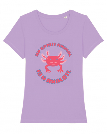 Kawaii Axolotl Lavender Dawn