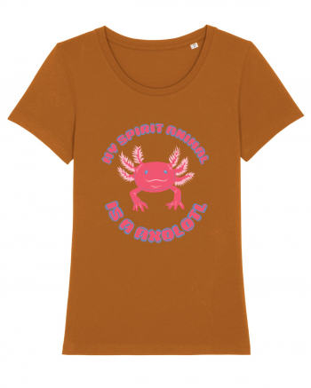 Kawaii Axolotl Roasted Orange