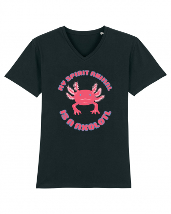 Kawaii Axolotl Black