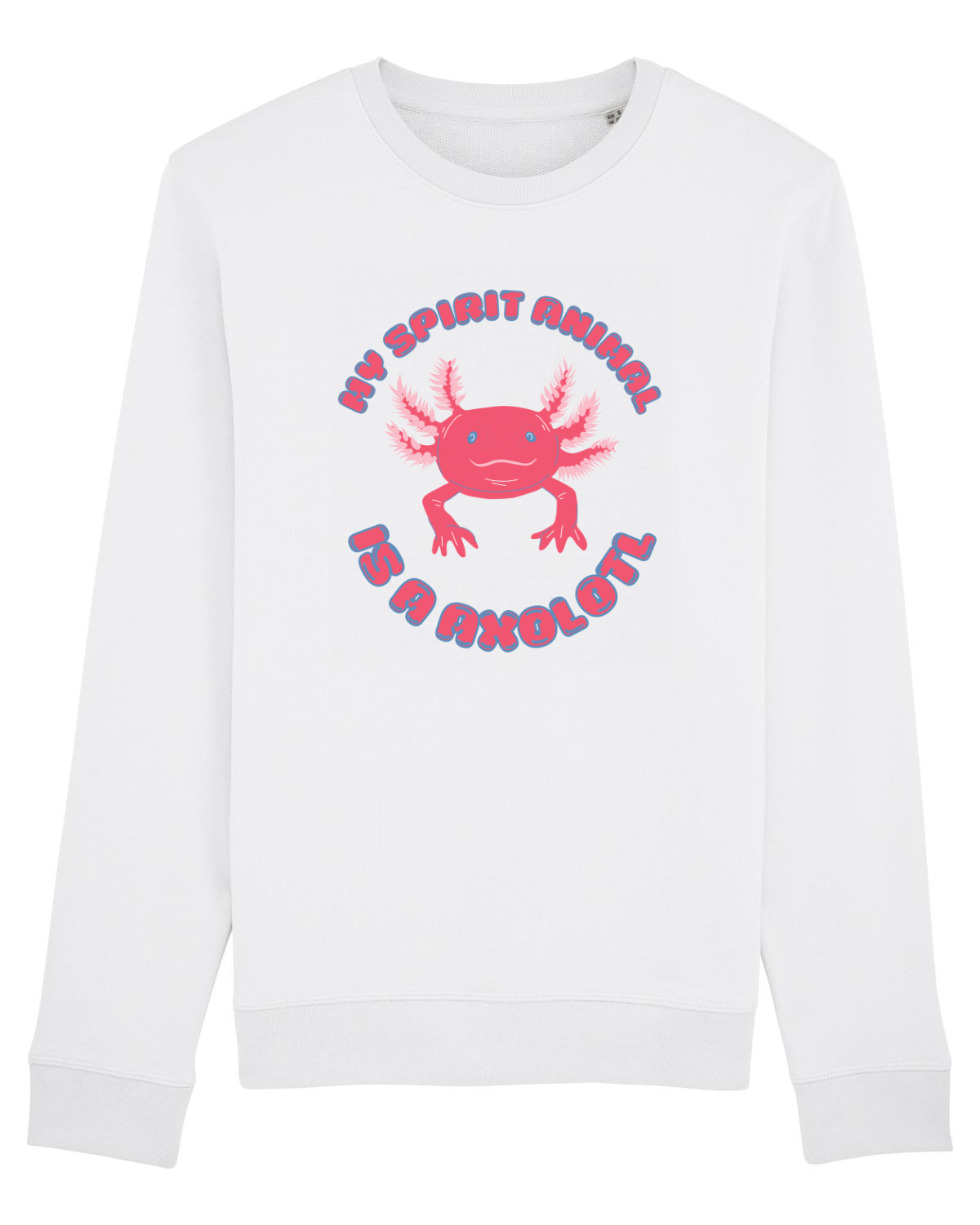Bluză mânecă lungă Unisex Rise White