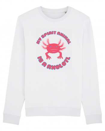 Kawaii Axolotl White