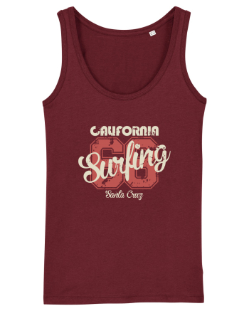 California Surfing Santa Cruz Burgundy