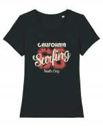 California Surfing Santa Cruz Tricou mânecă scurtă guler larg fitted Damă Expresser