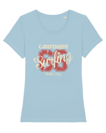 California Surfing Santa Cruz Sky Blue