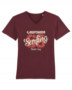 California Surfing Santa Cruz Tricou mânecă scurtă guler V Bărbat Presenter