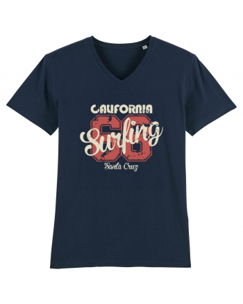 California Surfing Santa Cruz French Navy