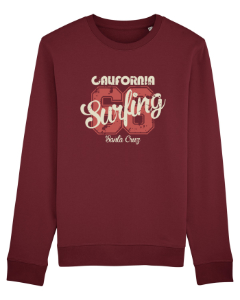 California Surfing Santa Cruz Burgundy