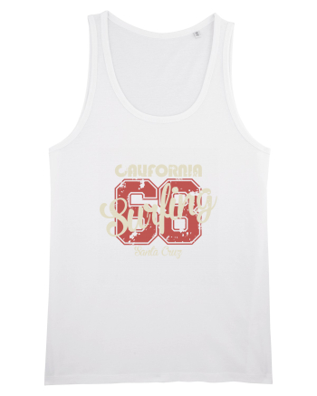 California Surfing Santa Cruz White