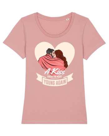 De ziua îndrăgostiților - A kiss makes the heart young again Canyon Pink